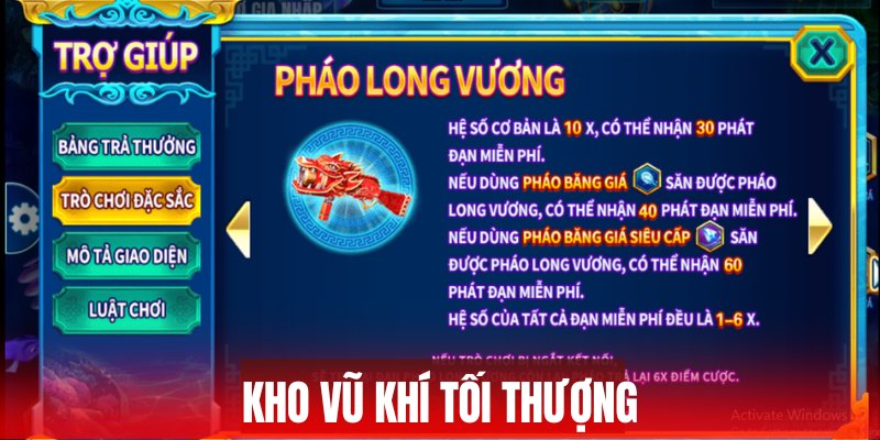 Kho vũ khí tối thượng 