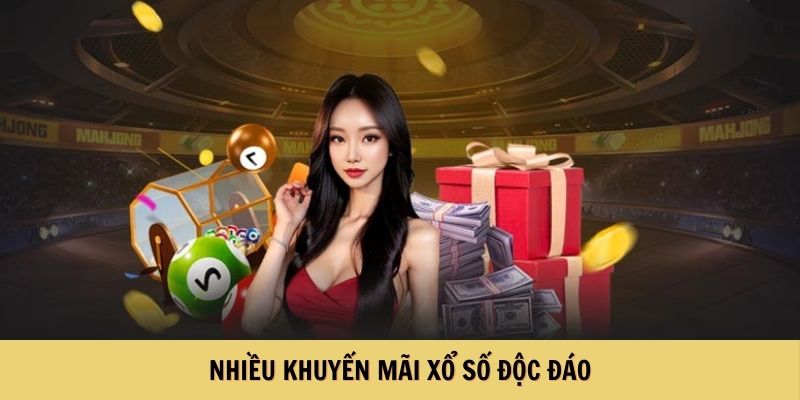 Nhiều khuyến mãi xổ số độc đáo