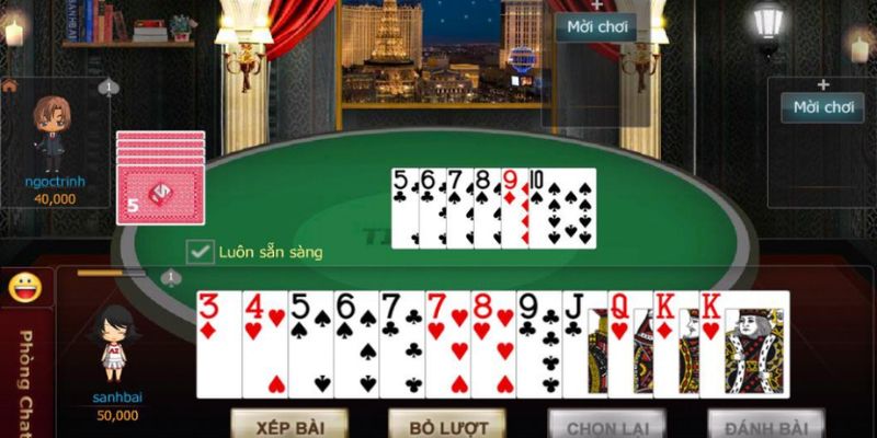 Tựa game truyền thống tiến lên miền Nam
